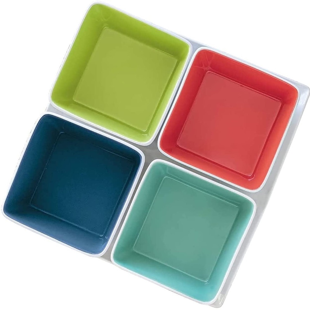 Serving Set (4 bowls) - by Summertime
4 colors: - Teal, Blue, light Sage, Orange